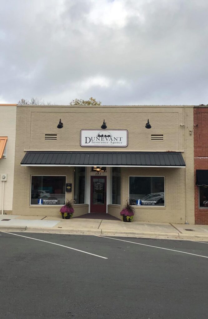 Entrance to Dunevants Insurance Agency