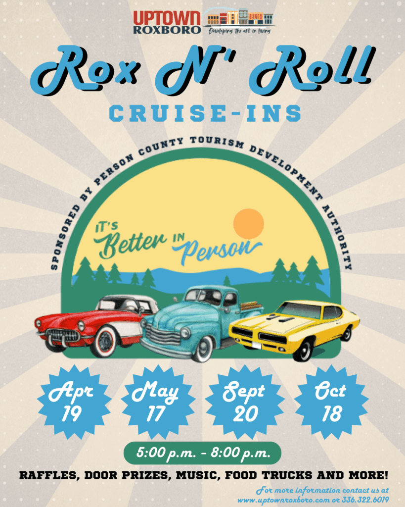 Portrait layout Rox N Roll TDA sponsor schedule image